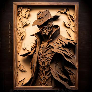 3D model  Rorschach FROM GuardiansWatchmen (STL)